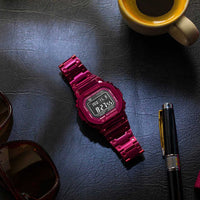 Thumbnail for G-Shock GMWB5000 Full Metal Connected Solar Red IP Limited Edition