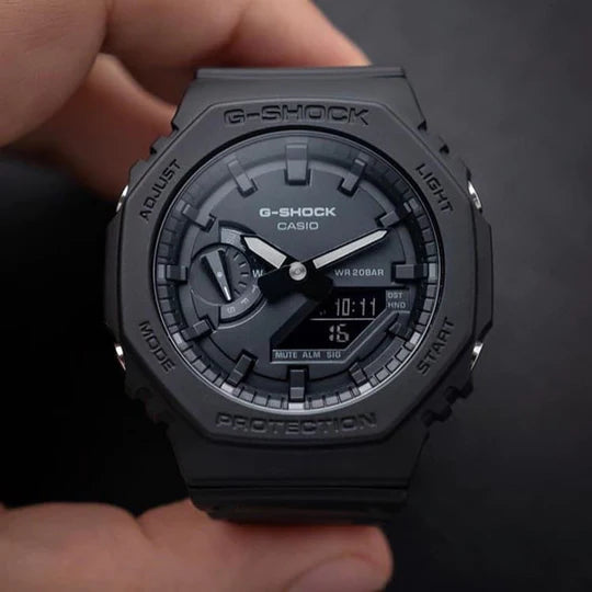 G-Shock GA2100 G-Carbon Ana-Digi Blackout