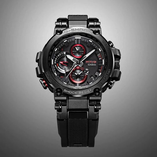 G-Shock MTG-B1000 Connected Solar Black Red