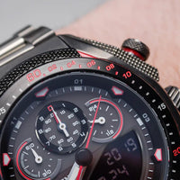 Citizen Eco-Drive Promaster SST Chronograph Black Red