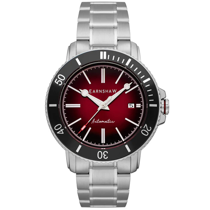 Thomas Earnshaw Admiral Martin Fumee Automatic Red