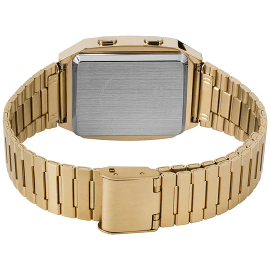 Timex Q LCA Reissue Digital 33mm Gold