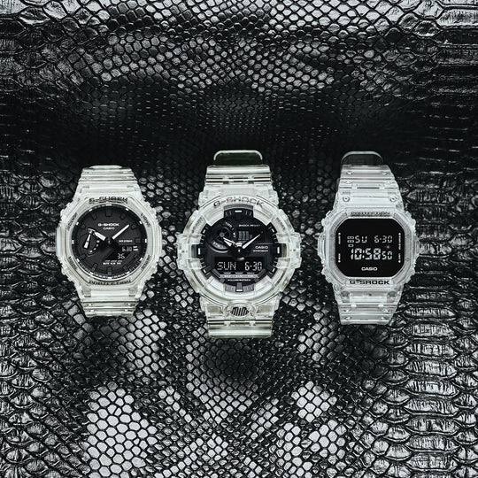 G-Shock GA2100 Transparent White