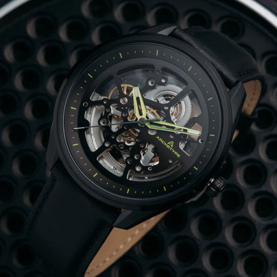 Archetype Nemesis Automatic All Black Lime