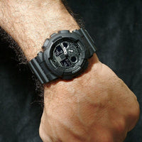 Thumbnail for G-Shock GA-100 Military All Black Special Edition