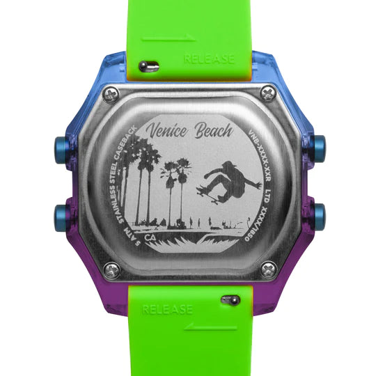 California Watch Co. Venice Beach Digital Deep Ocean Lime