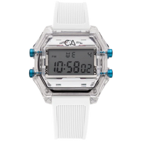 California Watch Co. Venice Beach Digital Clear White