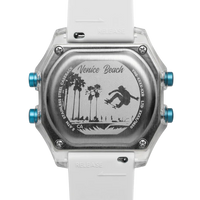 California Watch Co. Venice Beach Digital Clear White