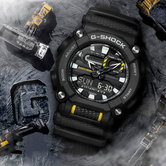 G-Shock GA900 Black Yellow