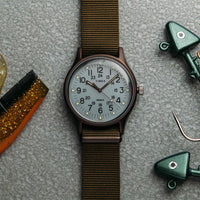 Timex MK1 Aluminum Silver Brown