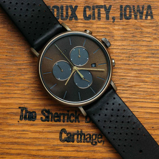 Timex Fairfield Chrono Supernova Bronze Brown