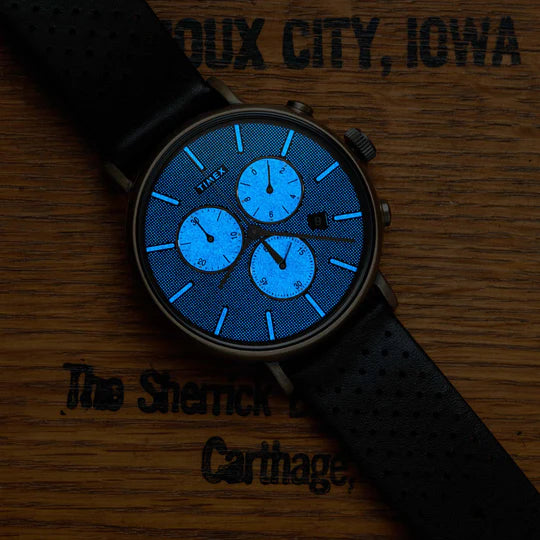 Timex Fairfield Chrono Supernova Bronze Brown