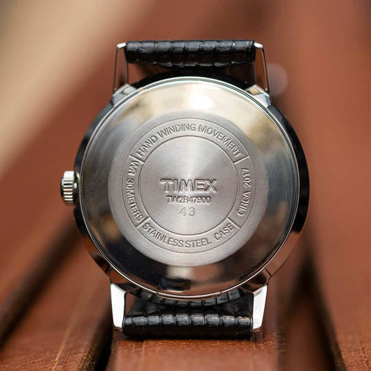 Timex Marlin 34mm Hand Wind 1960s Reissue