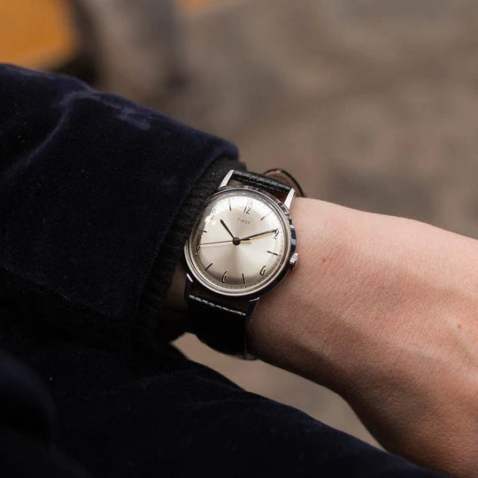 Timex Marlin 34mm Hand Wind 1960s Reissue