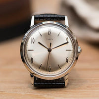 Timex Marlin 34mm Hand Wind 1960s Reissue