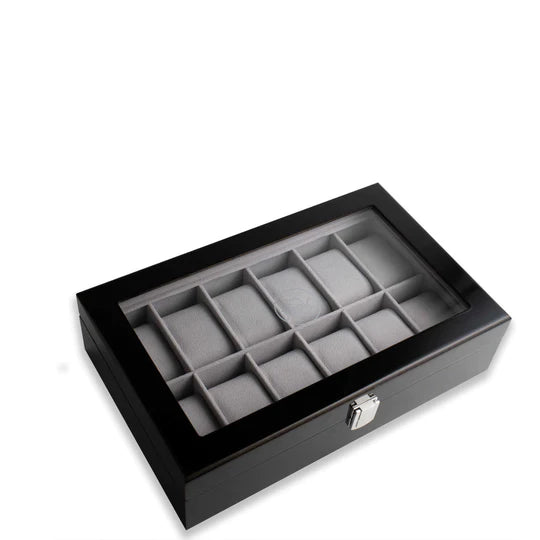 Xeric Twelve Watch Wood Collectors Display Case