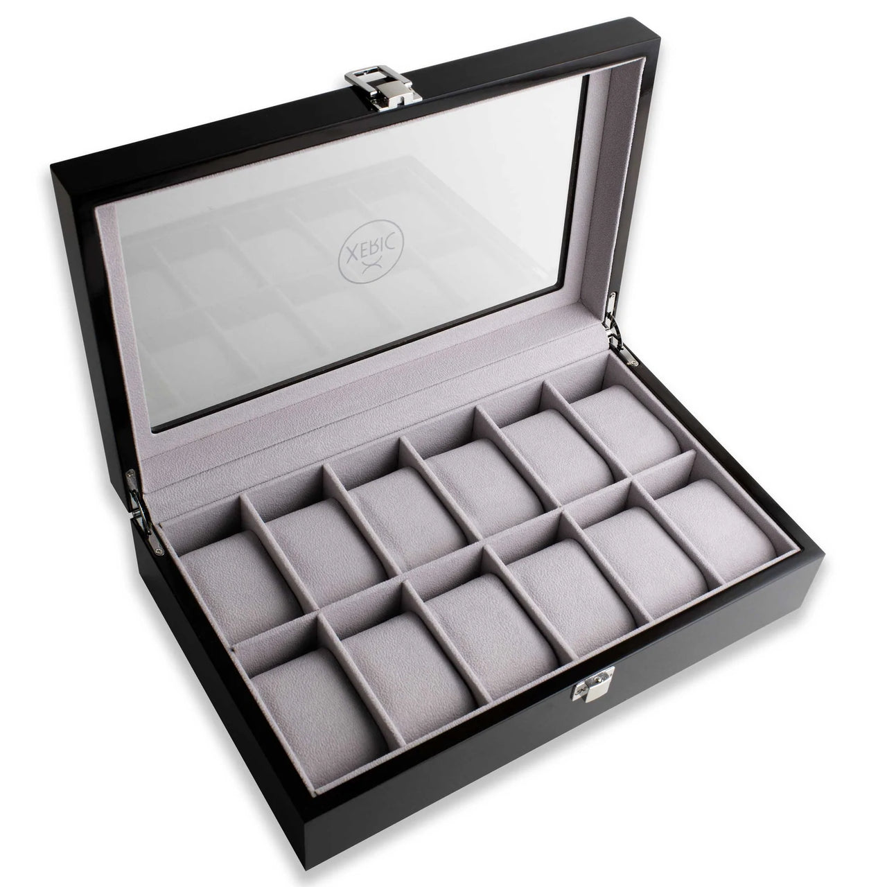 Xeric Twelve Watch Wood Collectors Display Case