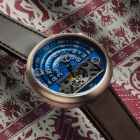 Thumbnail for Xeric Halograph II Automatic Bronze Blue Limited Edition